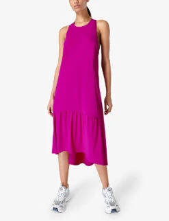 Sweaty Betty Explorer Ace Stretch-nylon Midi Dress 9 Sweaty Betty Explorer Ace Stretch-nylon Midi Dress -Ted Baker Store R04150357 MALBECPURPLE ALT02