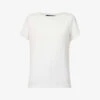 Weekend Max Mara Multib Regular-fit Stretch-cotton T-shirt -Ted Baker Store R04151245 WHITE M