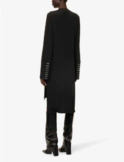 Saint Mary Round-neck Silk Midi Dress 11 Saint Mary Round-neck Silk Midi Dress -Ted Baker Store R04151421 BLACK ALT03