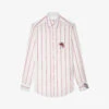 Zadig & Voltaire Tais Striped Organic-cotton Shirt