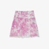 Zadig & Voltaire Jocky Toile-de-Jouy-print Organic-cotton Mini Skirt