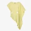 Gradation Cut-out Silk Top -Ted Baker Store R04153459 CITRUSLIME M