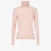 Max Mara Palos Turtleneck Wool Jumper -Ted Baker Store R04156251 PINK M