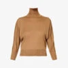 Max Mara Talea Turtleneck Relaxed-fit Wool Jumper -Ted Baker Store R04156262 CAMEL M