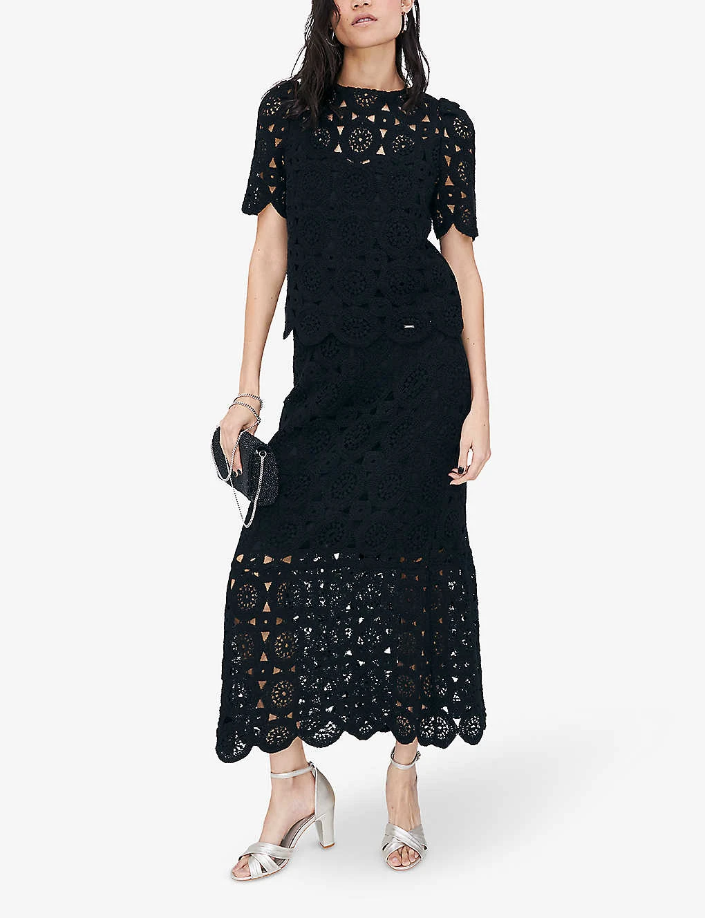 Ikks Crochet-pattern Cotton Top 4 Ikks Crochet-pattern Cotton Top - Image 2