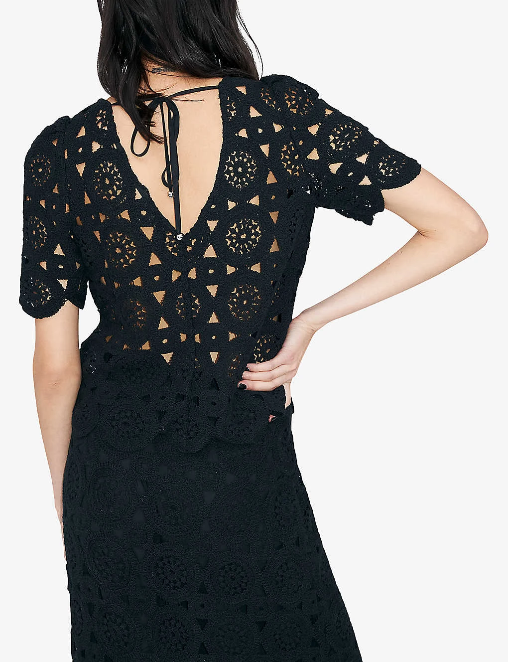 Ikks Crochet-pattern Cotton Top 6 Ikks Crochet-pattern Cotton Top - Image 4