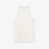 Ikks Sleeveless Round-neck Linen T-shirt -Ted Baker Store R04156330 ECRU M