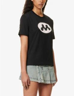 Walkman Graphic-print Cotton T-shirt 9 Walkman Graphic-print Cotton T-shirt -Ted Baker Store R04158090 BLACK ALT02