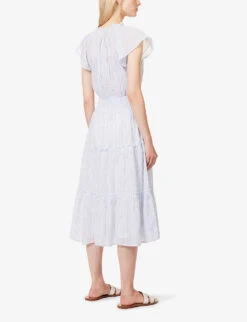 RAILS Amelia Striped Stretch-cotton Midi Dress -Ted Baker Store R04158657 CINOSTRIPE ALT03