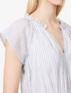 RAILS Amelia Striped Stretch-cotton Midi Dress -Ted Baker Store R04158657 CINOSTRIPE ALT04