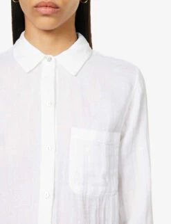 RAILS Ellis Patch-pocket Relaxed-fit Organic Cotton Shirt -Ted Baker Store R04158669 WHITE ALT04