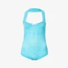 Scoop-neck Sleeveless Knitted Body -Ted Baker Store R04160115 CYAN M