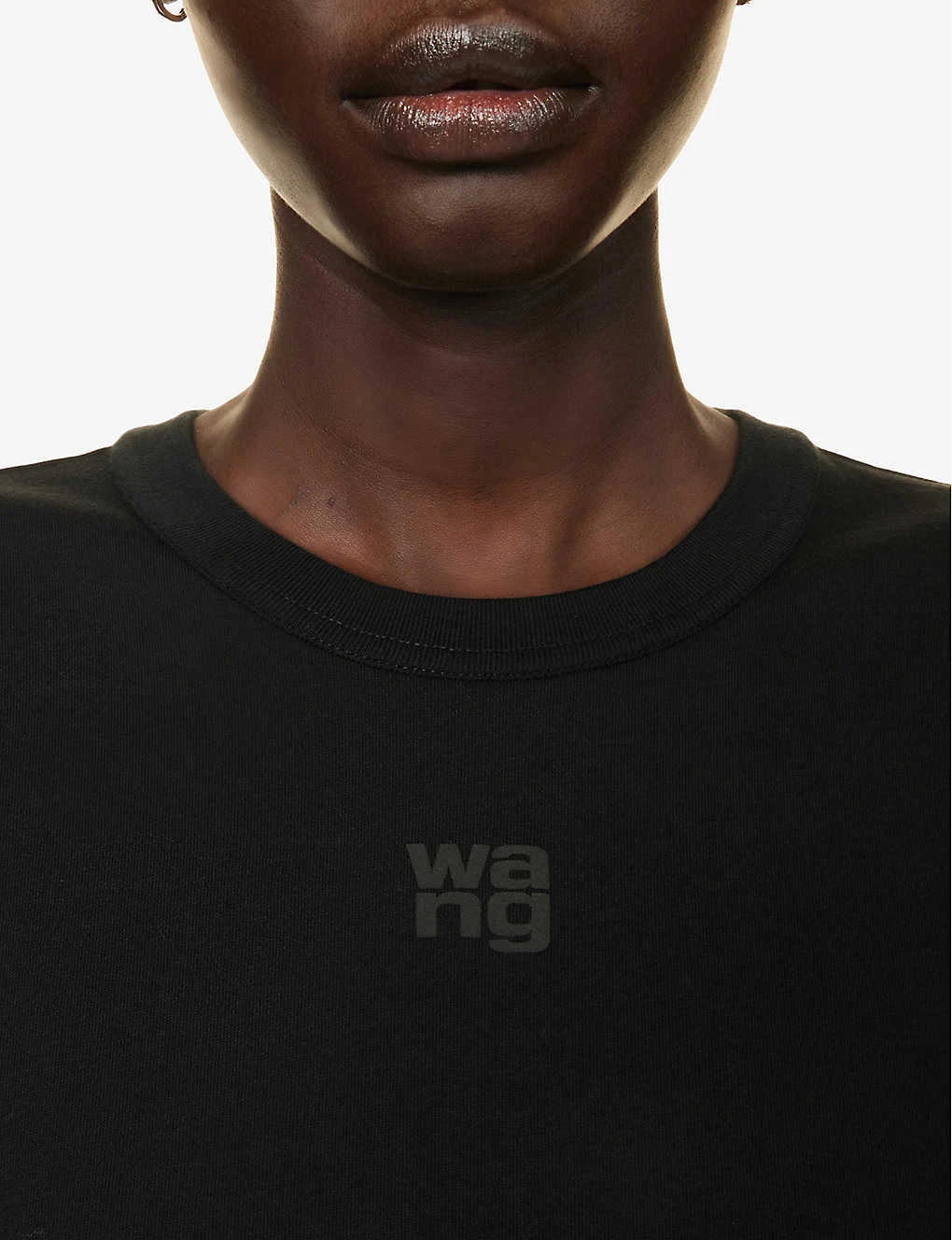 ALEXANDER WANG Essential Logo-print Cotton T-shirt 7 ALEXANDER WANG Essential Logo-print Cotton T-shirt - Image 5