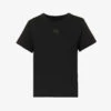 ALEXANDER WANG Essential Logo-print Cotton T-shirt -Ted Baker Store R04160697 BLACK M