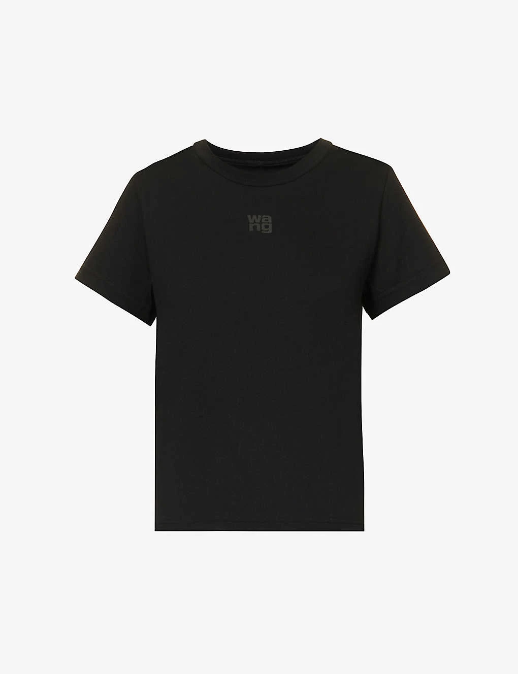 ALEXANDER WANG Essential Logo-print Cotton T-shirt 3 ALEXANDER WANG Essential Logo-print Cotton T-shirt