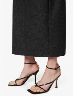 BEC + BRIDGE Tali Check-print Stretch-woven Midi Skirt 12 BEC + BRIDGE Tali Check-print Stretch-woven Midi Skirt -Ted Baker Store R04161134 CHECK ALT04