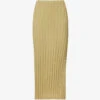 Auden Ribbed Knitted Maxi Skirt