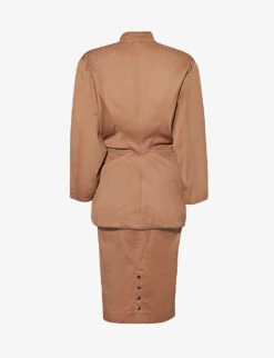 Pre-loved Alaïa Cotton Set 7 Pre-loved Alaïa Cotton Set -Ted Baker Store R04162763 CAMEL ALT01