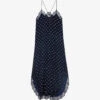 Zadig & Voltaire Ristyl Graphic-print Silk Midi Dress 1 Zadig & Voltaire Ristyl Graphic-print Silk Midi Dress -Ted Baker Store R04164058 MARINE M