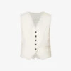 CITIZENS OF HUMANITY Sierra V-neck Cotton Vest -Ted Baker Store R04164573 MARZIPAN M