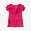 Ted Baker Mazieh Broderie-embroidered Cotton Top -Ted Baker Store R04165581 BRTPINK M