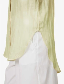 Monaco Long-sleeved Linen Shirt -Ted Baker Store R04165939 IVORY ALT04