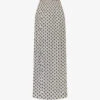 Floral-print High-rise Woven Maxi Skirt 2 Floral-print High-rise Woven Maxi Skirt -Ted Baker Store R04166383 BLACKWHITE M