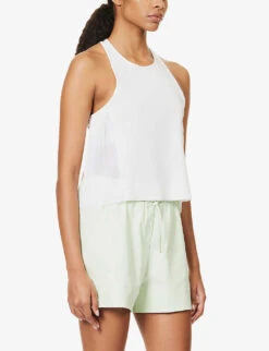 Lululemon Sleeveless Stretch-recycled-polyester Top -Ted Baker Store R04166422 WHITE ALT02