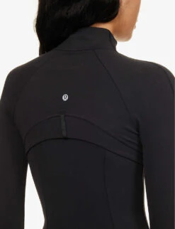 Lululemon Define Nulu Cropped Stretch-woven Jacket -Ted Baker Store R04166442 BLACK ALT05