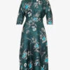Fleres Floral-print Silk Midi Dress