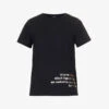 Aris Text-print Cotton-jersey T-shirt