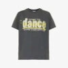 Ganni Dance Graphic-print Relaxed-fit Organic Cotton-jersey T-shirt -Ted Baker Store R04167530 VOLCANICASH M