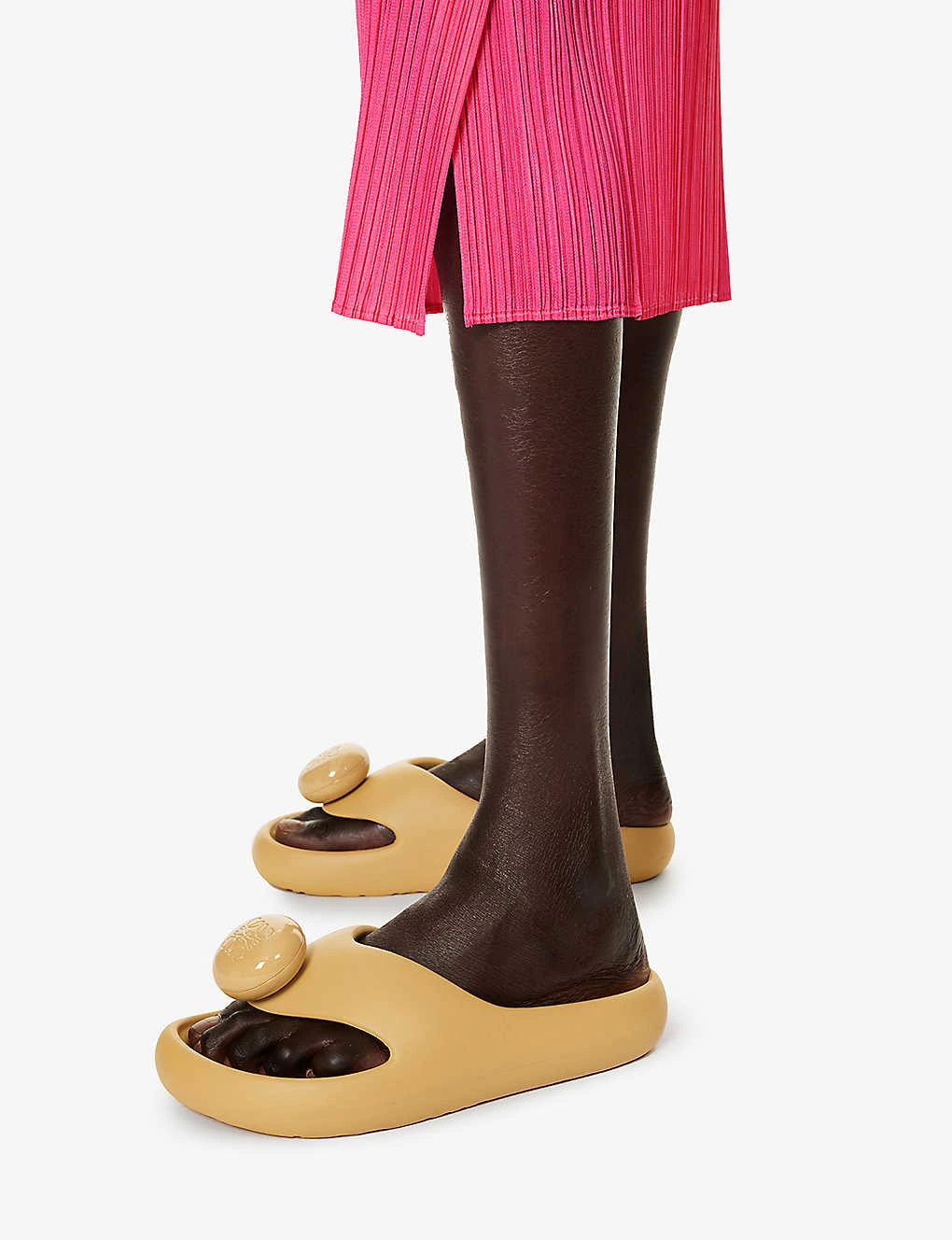 July Round-neck Split-hem Knitted Midi Dress 9 July Round-neck Split-hem Knitted Midi Dress - Image 7