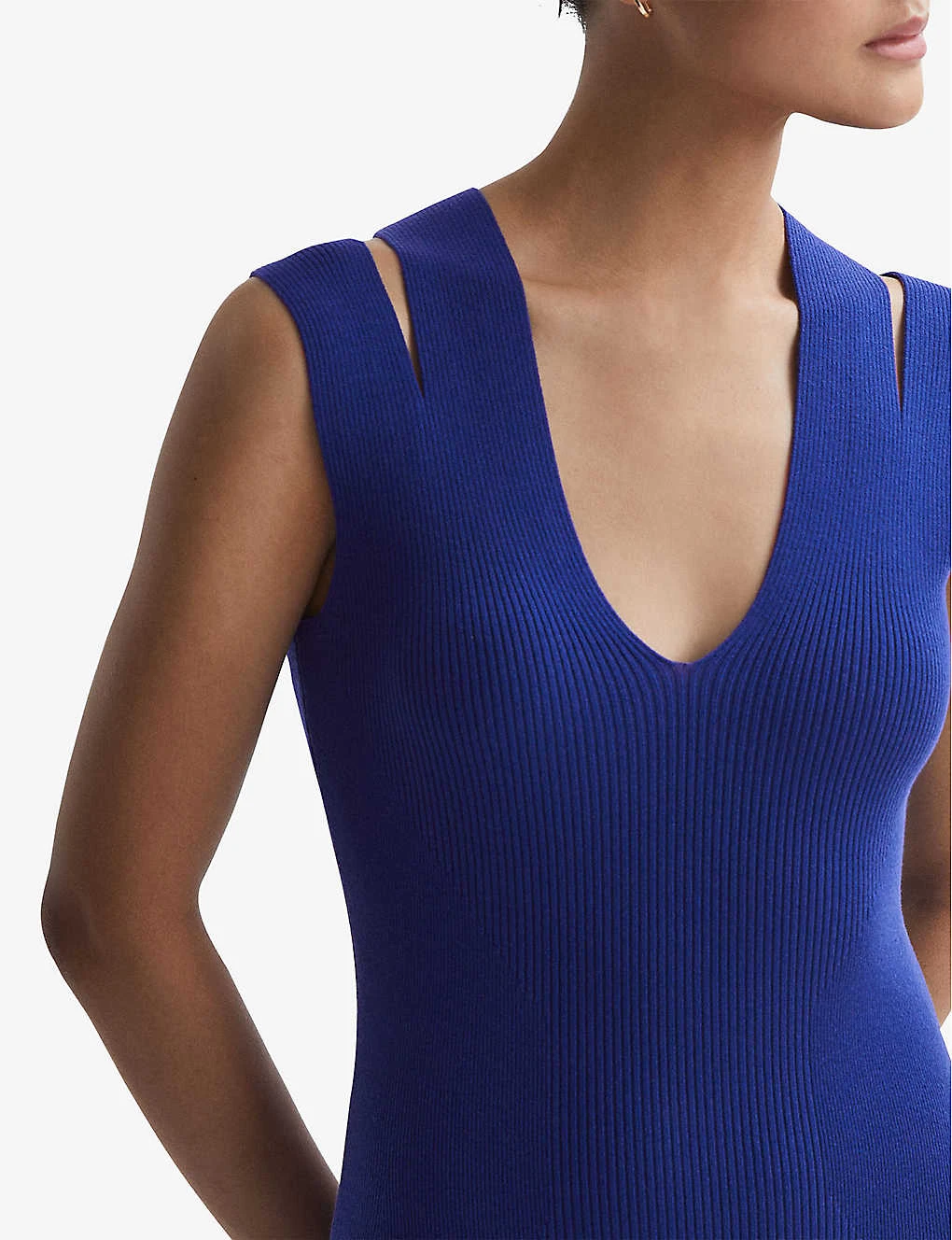 Reiss Kara Bodycon Stretch-knit Midi Dress 7 Reiss Kara Bodycon Stretch-knit Midi Dress - Image 5