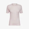 Reiss Alicia Round-neck Knitted Wool T-shirt -Ted Baker Store R04169287 NEUTRAL M