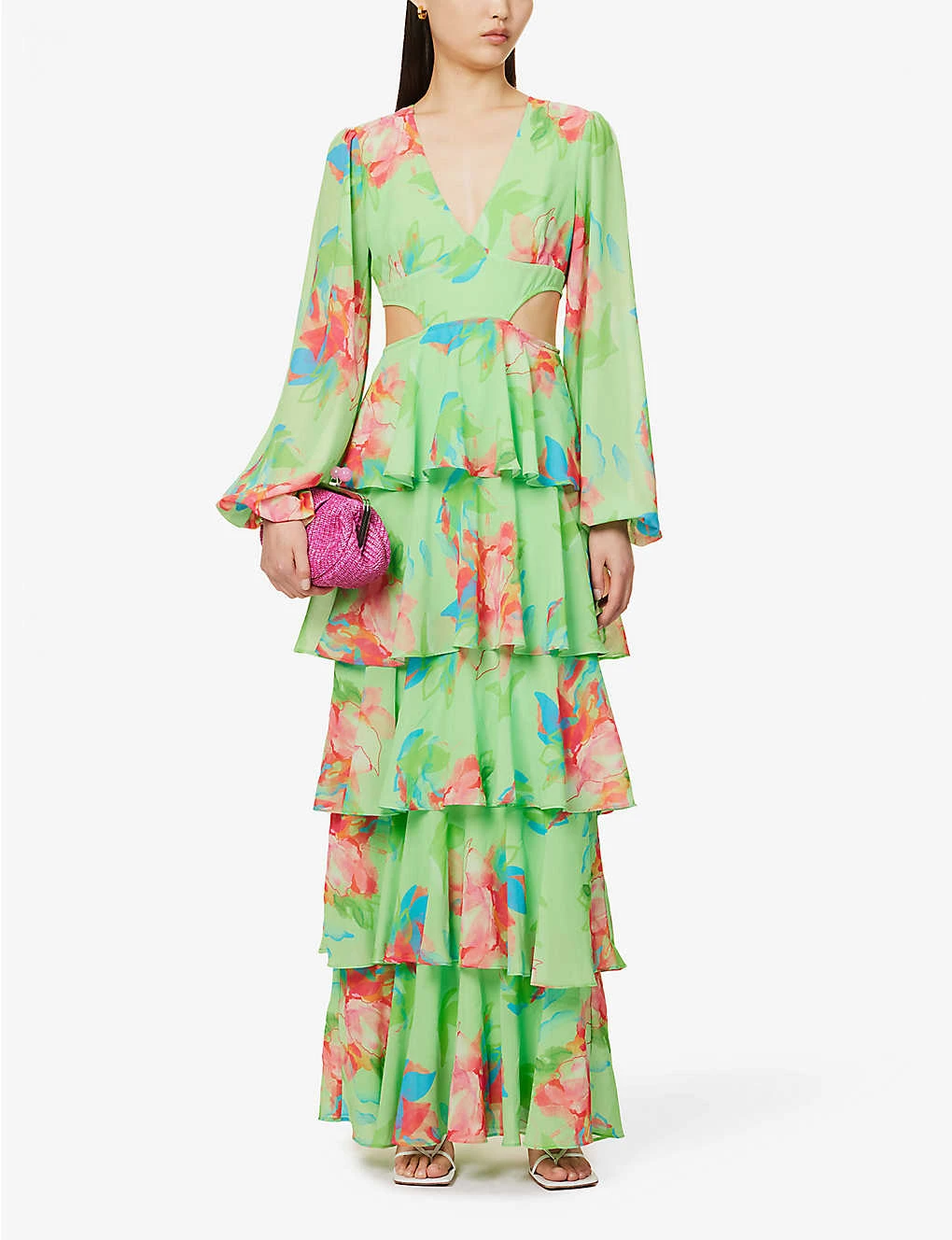Exclusive Ashton Floral-print Woven Maxi Dress 4 Exclusive Ashton Floral-print Woven Maxi Dress - Image 2