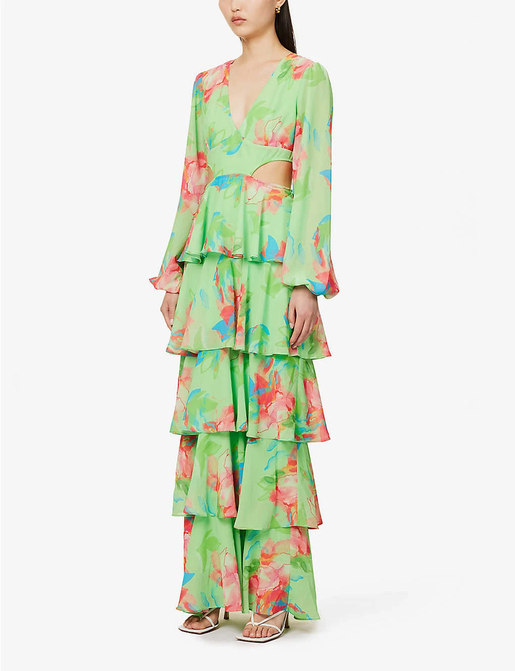 Exclusive Ashton Floral-print Woven Maxi Dress 5 Exclusive Ashton Floral-print Woven Maxi Dress - Image 3