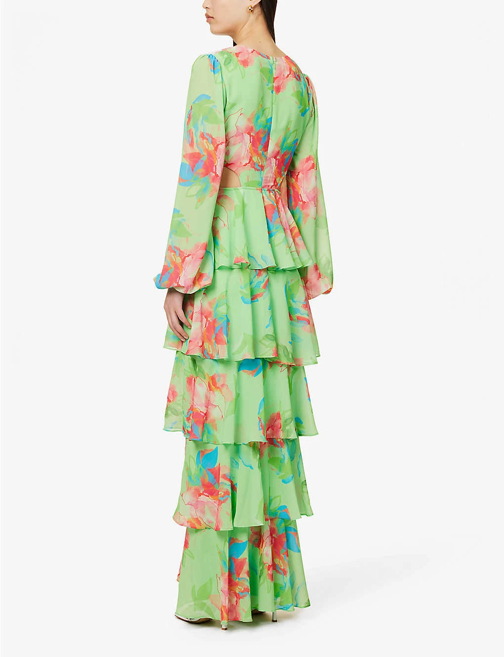 Exclusive Ashton Floral-print Woven Maxi Dress 6 Exclusive Ashton Floral-print Woven Maxi Dress - Image 4