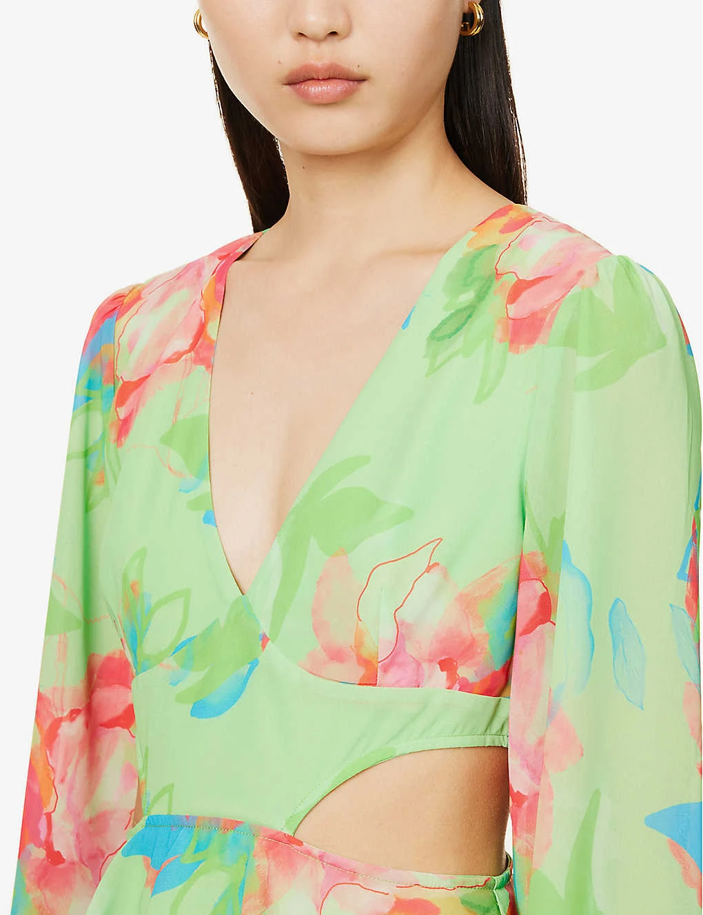 Exclusive Ashton Floral-print Woven Maxi Dress 7 Exclusive Ashton Floral-print Woven Maxi Dress - Image 5