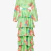 Exclusive Ashton Floral-print Woven Maxi Dress
