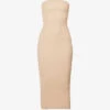Exclusive Kiera Strapless Knitted Midi Dress