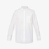 Rag & Bone Maxine Patch-pocket Relaxed-fit Cotton Shirt -Ted Baker Store R04170706 WHITE M