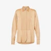 Jil Sander Contrasting-panel Long-line Woven Shirt -Ted Baker Store R04173119 226 M