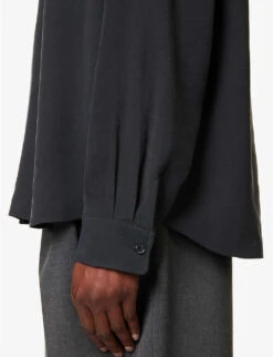 Lotta Oversized Woven Shirt -Ted Baker Store R04173160 CHARCOAL ALT05