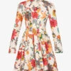Zimmermann Ginger Floral-print Linen Midi Dress -Ted Baker Store R04174617 IVORYFLORAL M