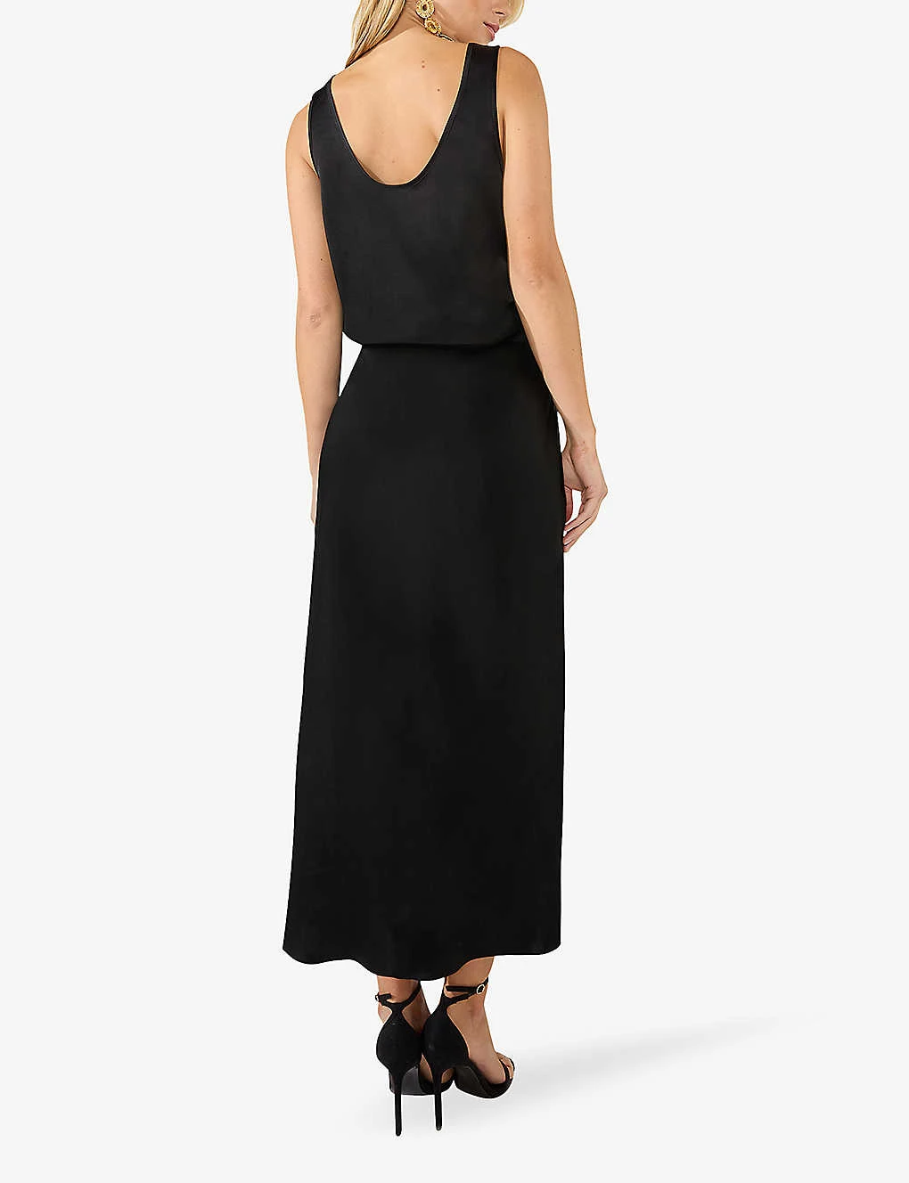 Scoop-neck Satin Cami Top 5 Scoop-neck Satin Cami Top - Image 3