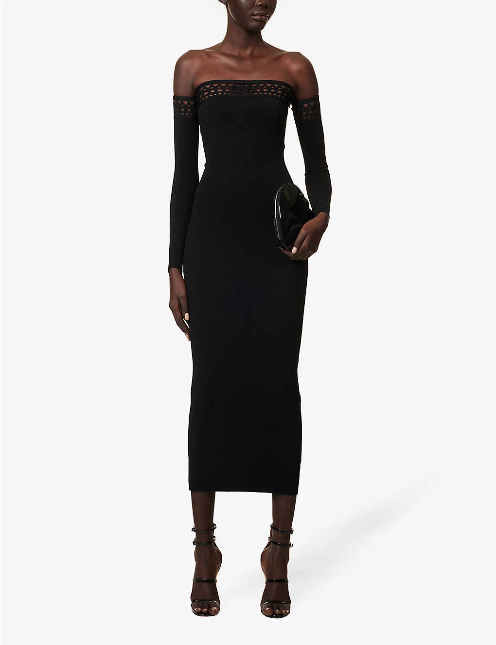 Vienne Cut-out Knitted Maxi Dress 4 Vienne Cut-out Knitted Maxi Dress - Image 2