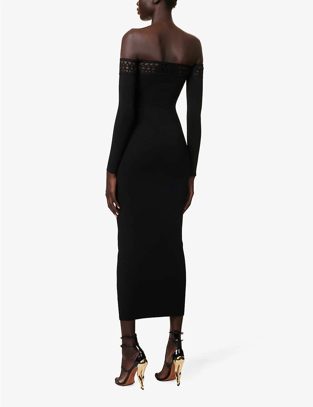 Vienne Cut-out Knitted Maxi Dress 6 Vienne Cut-out Knitted Maxi Dress - Image 4