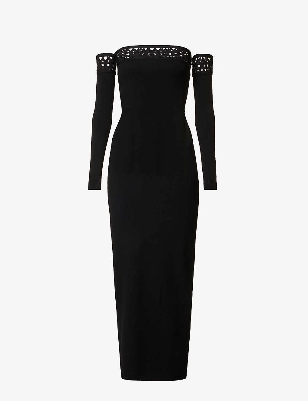 Vienne Cut-out Knitted Maxi Dress 3 Vienne Cut-out Knitted Maxi Dress