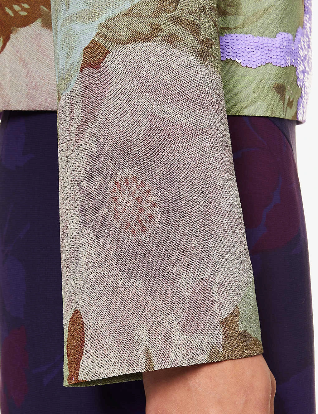 Dries Van Noten Floral-print Turtleneck Woven Top 7 Dries Van Noten Floral-print Turtleneck Woven Top - Image 5